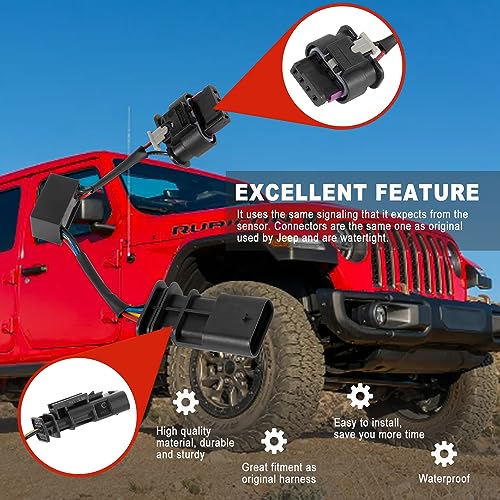 Ussuray Z-LKR-OEM Locker Sensor Bypass Harness Replacement for Jeep Wrangler JL/JLU and Gladiator JT Rubicon 18-26 - Image 3