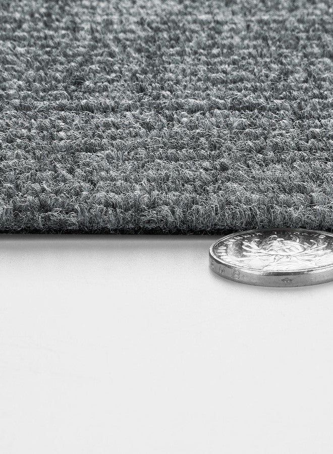 Livelynine Carpet Tiles Peel and Stick Carpet Squares Self Adhesive Gray Rug Tiles with Padding Sticky Remnants 16-pcs 12x12 Waterproof Stick on Floor Tile for Bathroom Commercial Patch Repair Kit - Image 5