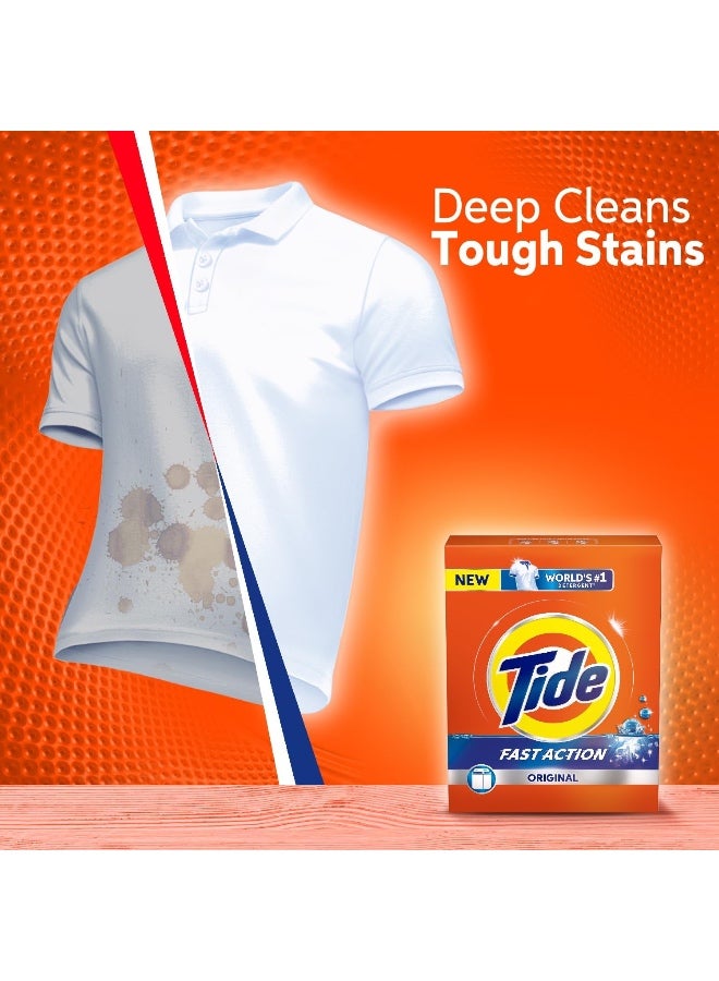 Tide Fast Action Laundry Detergent Powder, 9 KG - Image 4