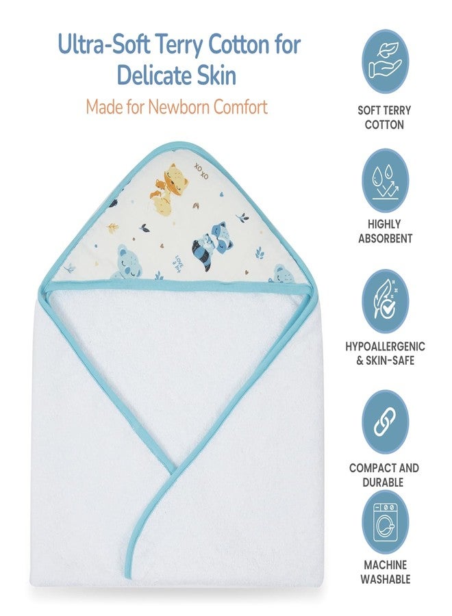 TIDY SLEEP Terry Baby Bath Towel - Ultra Soft, Highly Absorbent & Gentle on Delicate Skin Mom & Me - Image 2