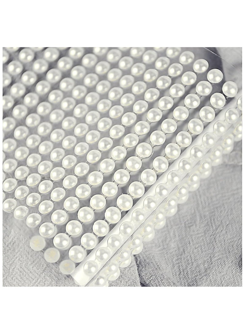 3090 Pcs 4 Sheets Rhinestone Stickers 3/4/5/6 mm Self Adhesive Craft Rhinestones Gems for Face Eyes Makeup Hair Body - Image 5