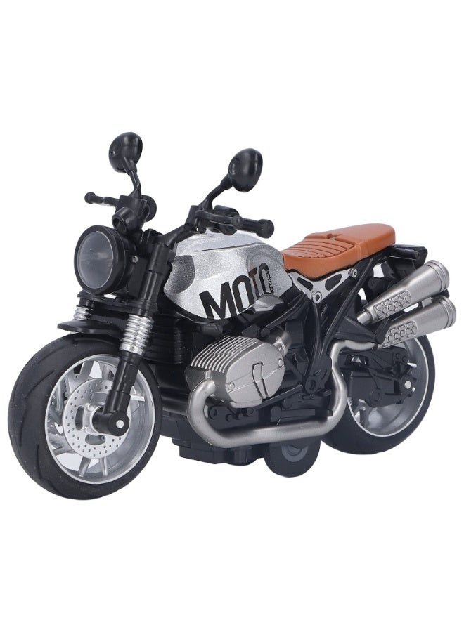 TOY GARDEN Pull Back Motorcycle Toy – Pack of 4 Assorted Colors with Lights & Sound | Realistic Motorbike Toy for Kids Ages 3-5 | Fun & Durable Bike Toy for Toddlers - Image 2