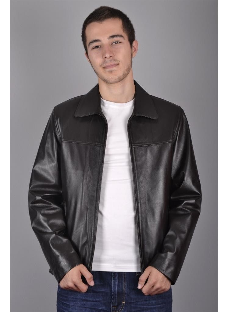 Derimont - Leather Men's Leather Coat - Image 1