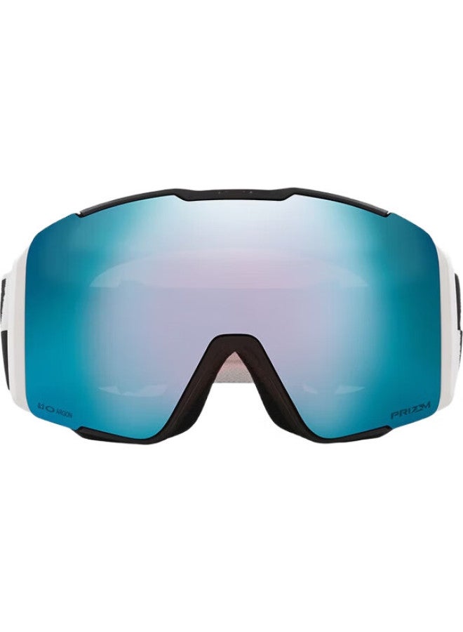 OAKLEY نظارات تزلج أوكلي عدسة بريزم خارجية مزدوجة الطبقة مضادة للضباب مجال رؤية واسع نظارات ثلج أسطوانية حماية العين Gl Es 0oo7143a-10 - Image 1