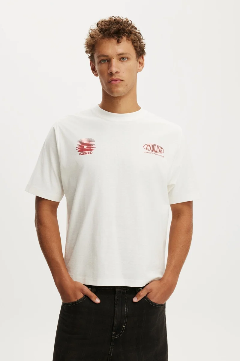 Cotton On CROPPED FIT GRAPHIC T-SHIRT