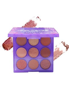 FANBEISHI Eyeshadow Palette,High-Quality Formula 9 Colors Gemstone Shadow Palette,Highly Pigmented Mattes Shimmers Naked Glitter Waterproof Makeup Palette ,Long-lasting Makeup  - Image 1