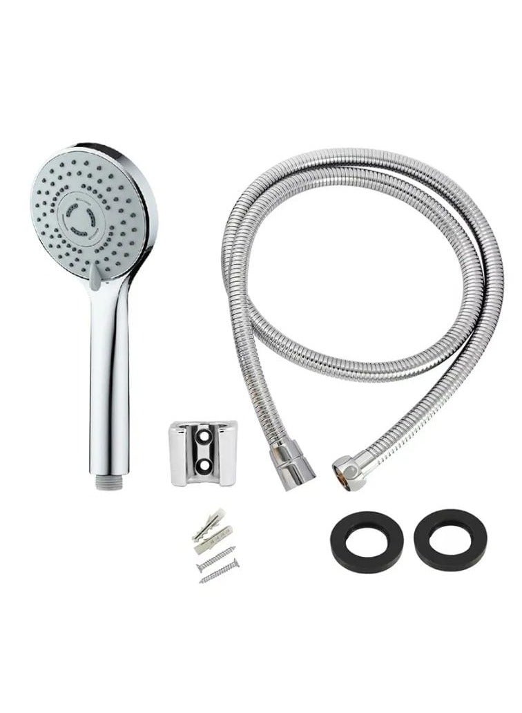 High Pressure Hand Spray Head with Multifunction Modes, Shower Head with Handheld Shower Head with Hose Set- Durable Shower Head with 5 modes, Water-Saving Design, and Included Holder -Bathroom Upgr - Image 1