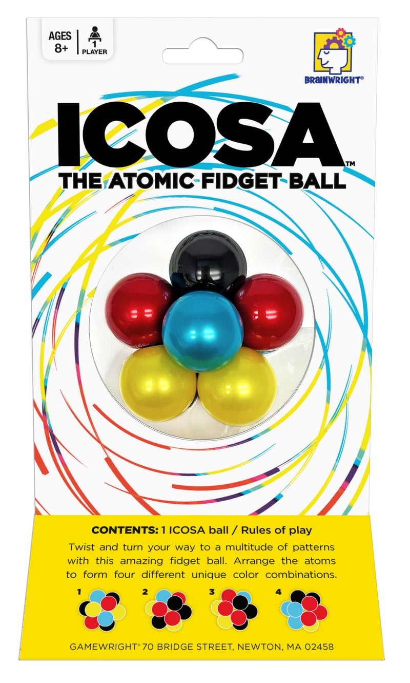 Brainwright - ICOSA - The Atomic Fidget Ball - Twist, Turn, Fidget! - Image 5