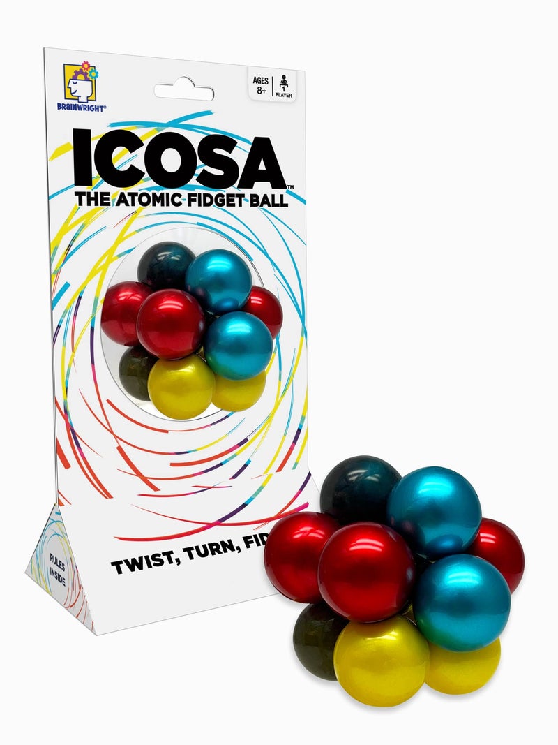 Brainwright - ICOSA - The Atomic Fidget Ball - Twist, Turn, Fidget! - Image 1