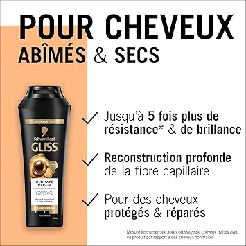 Gliss شامبو شوارزكوف غليس لإصلاح الشعر النهائي 250 مل - Image 4