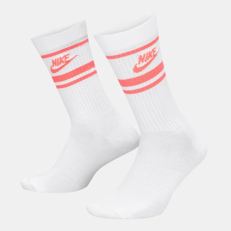 Nike White Sportswear Everyday Essential Socks  | Best Price UAE
