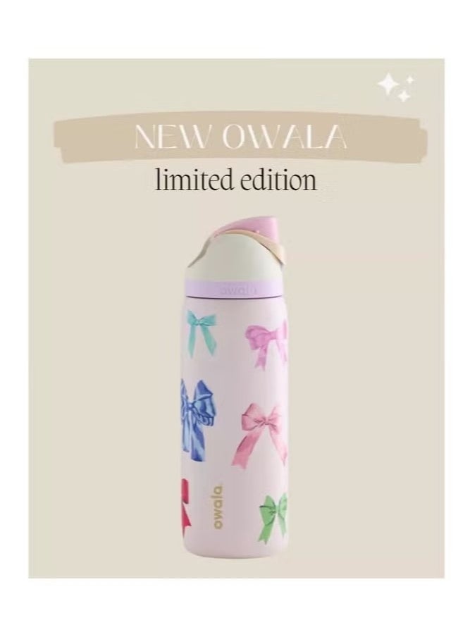 Owala Freesip Insulated Stainless Steel Water Bottle With Straw For Sports And Travel, Bpa-Free, LIMITED EDITION UO Exclusive 32OZ  - Image 3