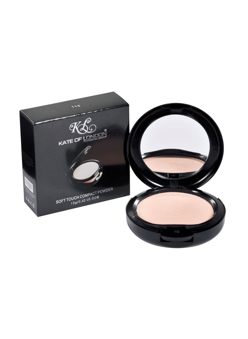 KATE OF LONDON بودرة مضغوطة لمسة ناعمة - Image 1
