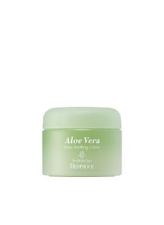 Deoproce Aloe Vera Oasis Soothing Cream 50 g Korean Skincare Moisturizing Soothing Oil Balance Centella Asiatica Extract Cactus Stem Extract