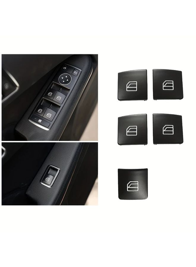 Right Front Car Window Switch Button Cover Cap Model No 3 For Mercedes C E GLK Class W204 W212 W207 X204 - Image 4