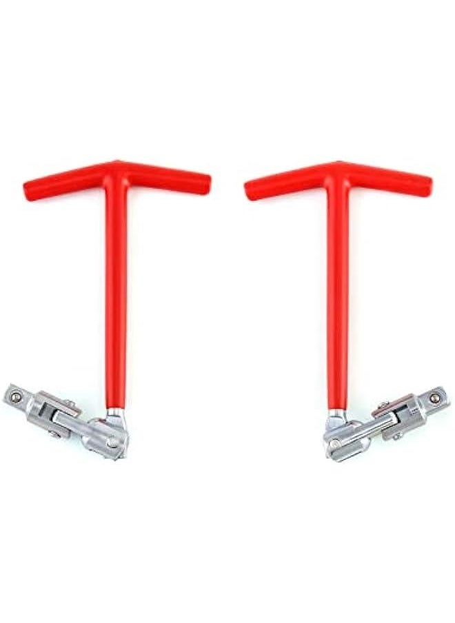 Arabest Spark Plug Socket Wrench, Universal,T-handle, 6mm (5/8) & 21mm (13/16) Remover Installer  - Image 2