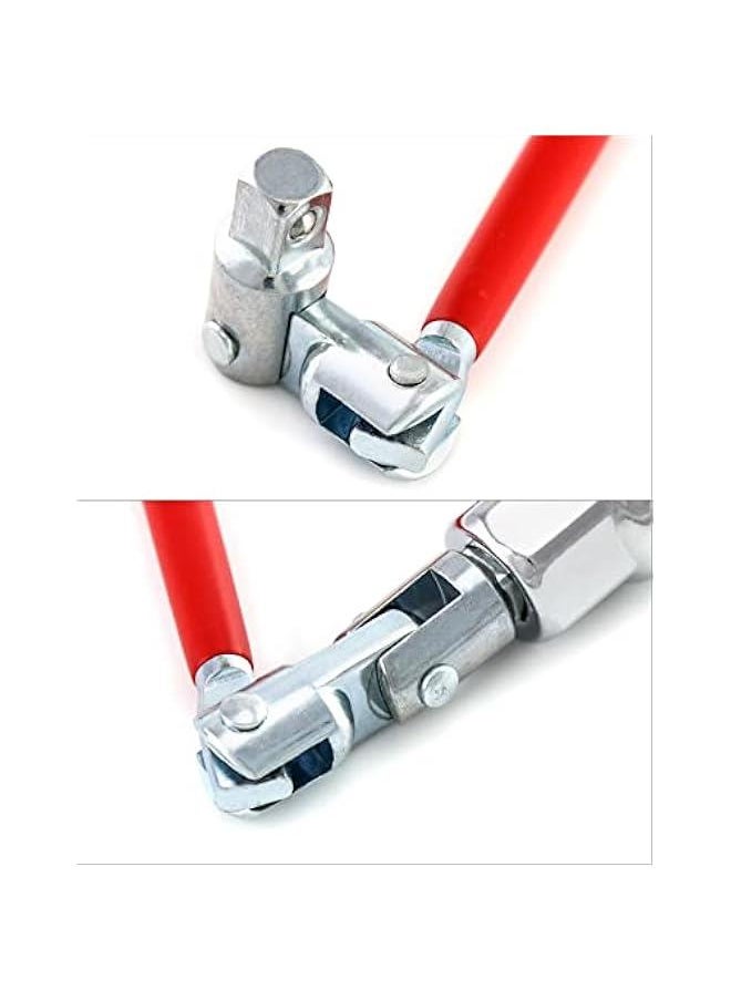 Arabest Spark Plug Socket Wrench, Universal,T-handle, 6mm (5/8) & 21mm (13/16) Remover Installer  - Image 4