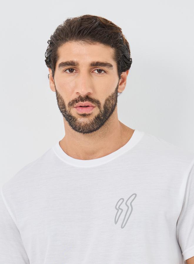 Styli Slogan Print Round Neck Oversized T-Shirt - Image 4