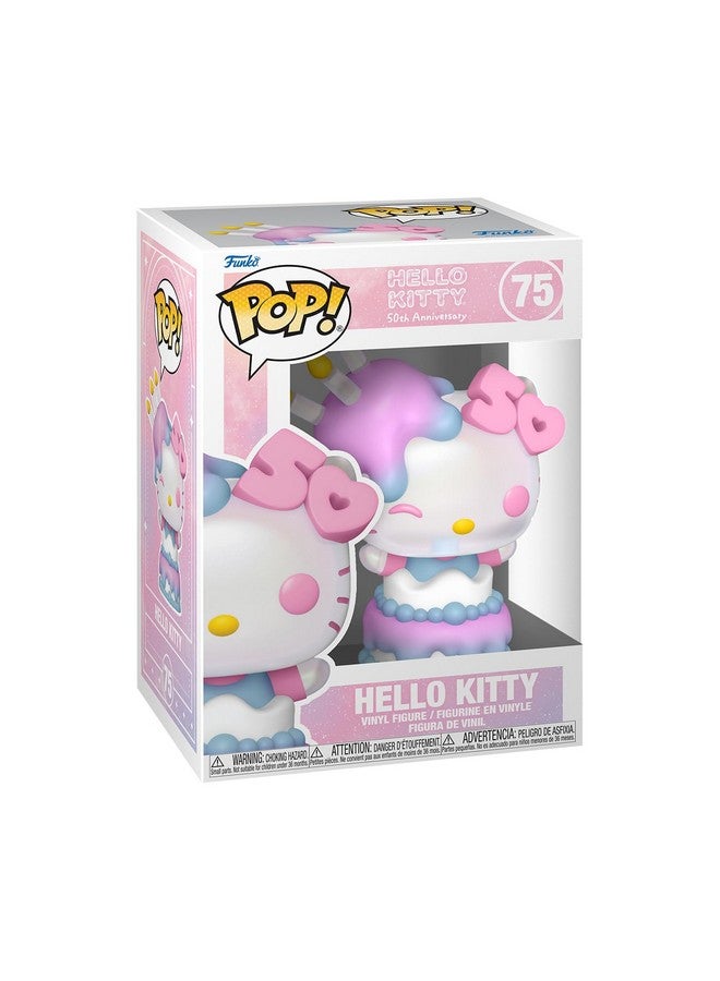 Funko POP! Sanrio: Hello Kitty 50th - Hello Kitty in Cake - Collectable Vinyl Figure - Gift Idea - Official Merchandise - for Kids & Adults - Anime Fans - Model Figure for Collectors and Display - Image 1