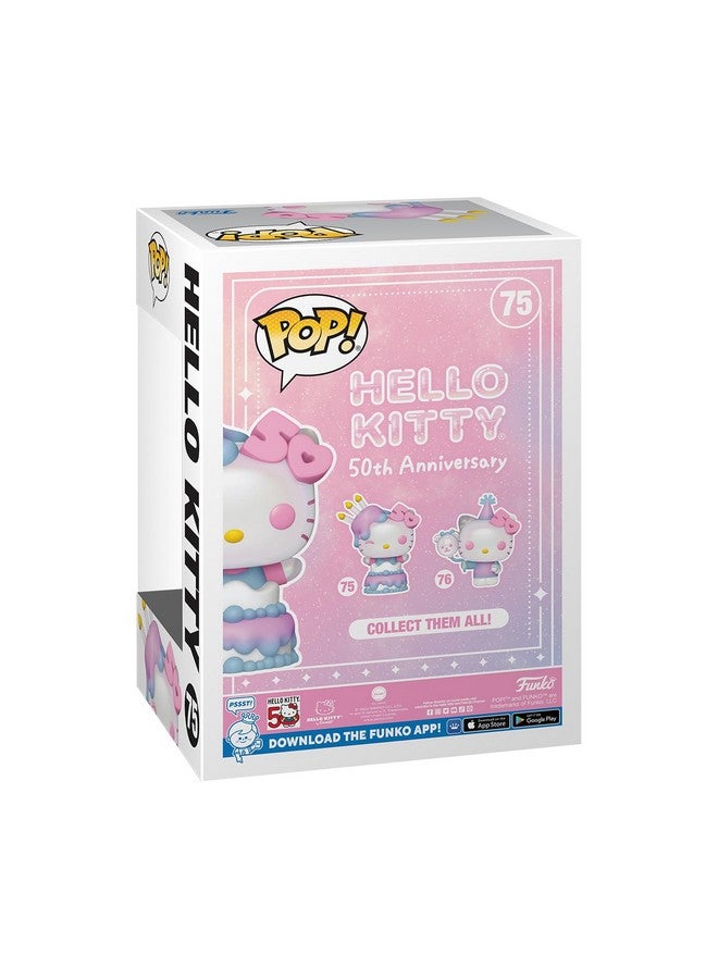 Funko POP! Sanrio: Hello Kitty 50th - Hello Kitty in Cake - Collectable Vinyl Figure - Gift Idea - Official Merchandise - for Kids & Adults - Anime Fans - Model Figure for Collectors and Display - Image 3
