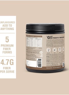 The Good Bug Prebiotic Fiber Boost Powder Improves Digestion Bloating And Gas 30 Servings (Pack Of 2)  - Image 2
