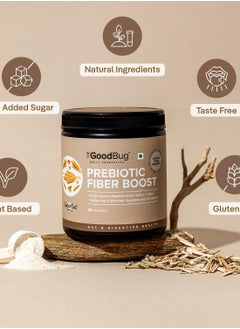 The Good Bug Prebiotic Fiber Boost Powder Improves Digestion Bloating And Gas 30 Servings (Pack Of 2)  - Image 4