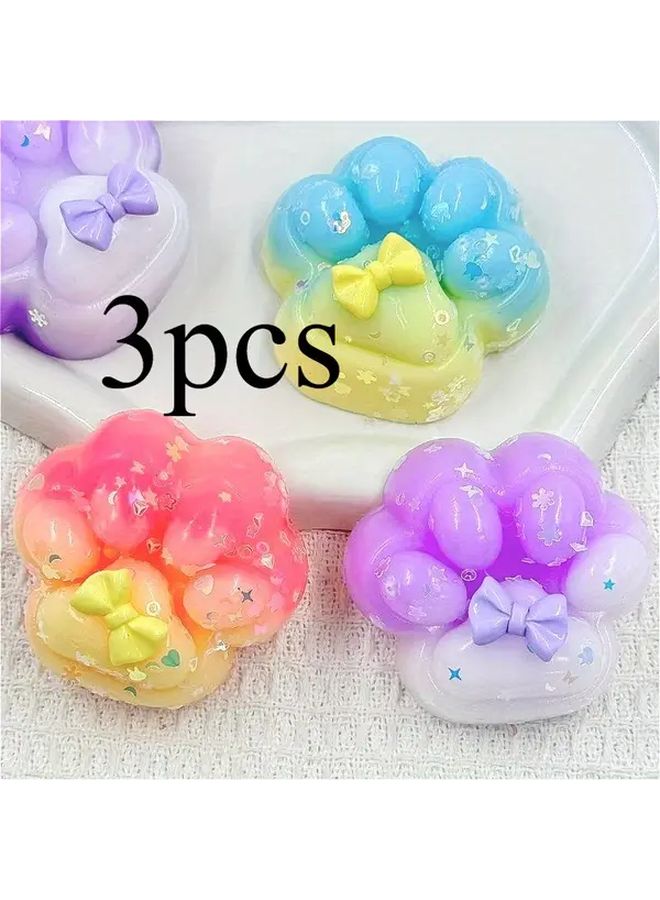 Sea Salt Butterfly Cat Paw Squishy Toys Perfect For Party Favors And Family Fun - Image 1