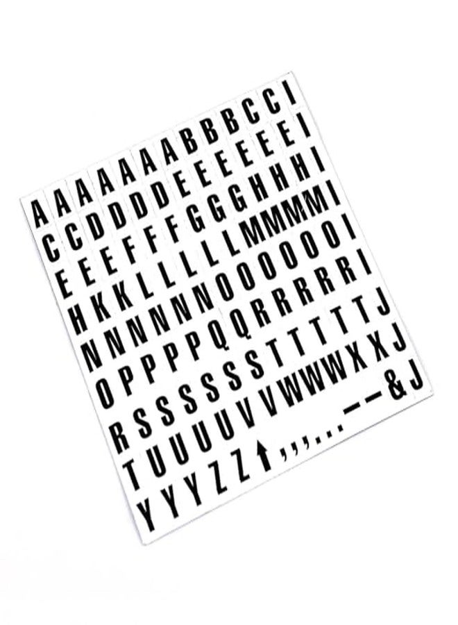 ماستر فيجون ملحقات لوحة مغناطيسية قابلة للتبديل من ماستر فيجن، حروف، أسود، ارتفاع 0.75 بوصة - Image 2