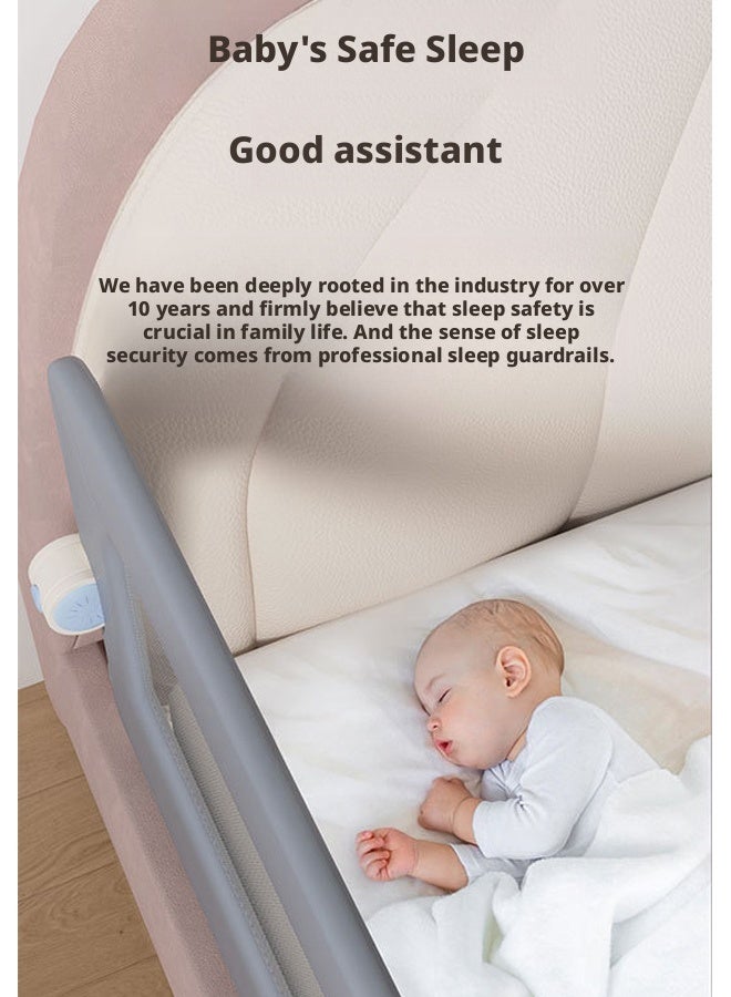بيوينتي سكك حديد سرير الطفل الحرس - سكك حديد سرير الطفل الصغير القابلة للطي, سكك حديد سرير الأطفال وحراس السكك الحديدية,سكك حديدية حامية السرير السياج السلامة, سكك حديدية حراس السرير القابلة للتعديل للارتفاعات للملكة الملكة - Image 2