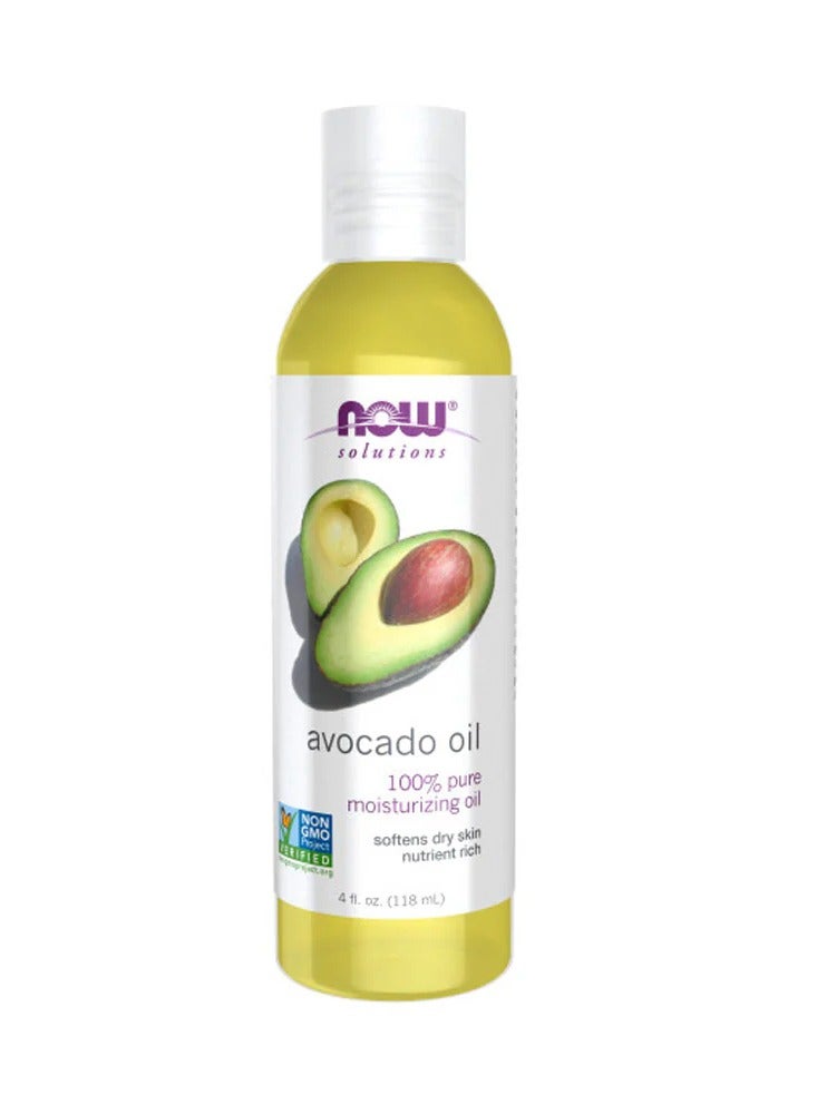 ناو زيت الأفوكادو المرطب العضوي النقي 100%، 118 مل - Image 1