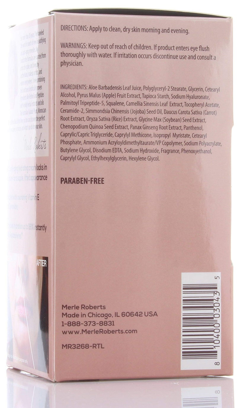 Merle Roberts Day and Night Face Cream with Collagen. Anti-Aging face cream for Wrinkles, Fine Lines, Uneven Skin Tone, and Dry Skin. 1 fl oz (1 Fl Oz (Pack of 1)) - Image 5