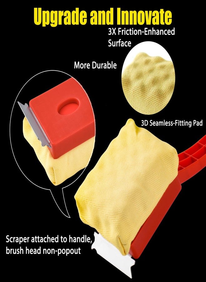 Kitwanda Grill Brush Bristle Free,Steam Cleaning Grill Brush - Safe for All Grill Types,Replaceable Head Barbecue Grill Cleaning Brush - Image 3