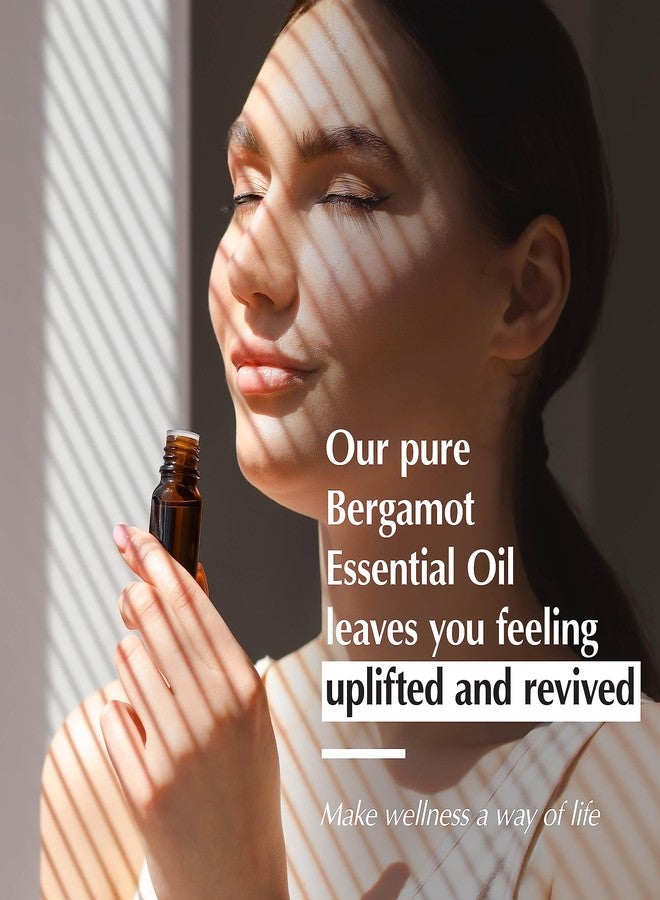 AROMAFUME Bergamot Essential Oil - 100% Natural, Therapeutic Grade Essential Oils - Pure, Soothing Aromatherapy Oil for Home Diffusers - Gifts for Her - 10ml - Image 4