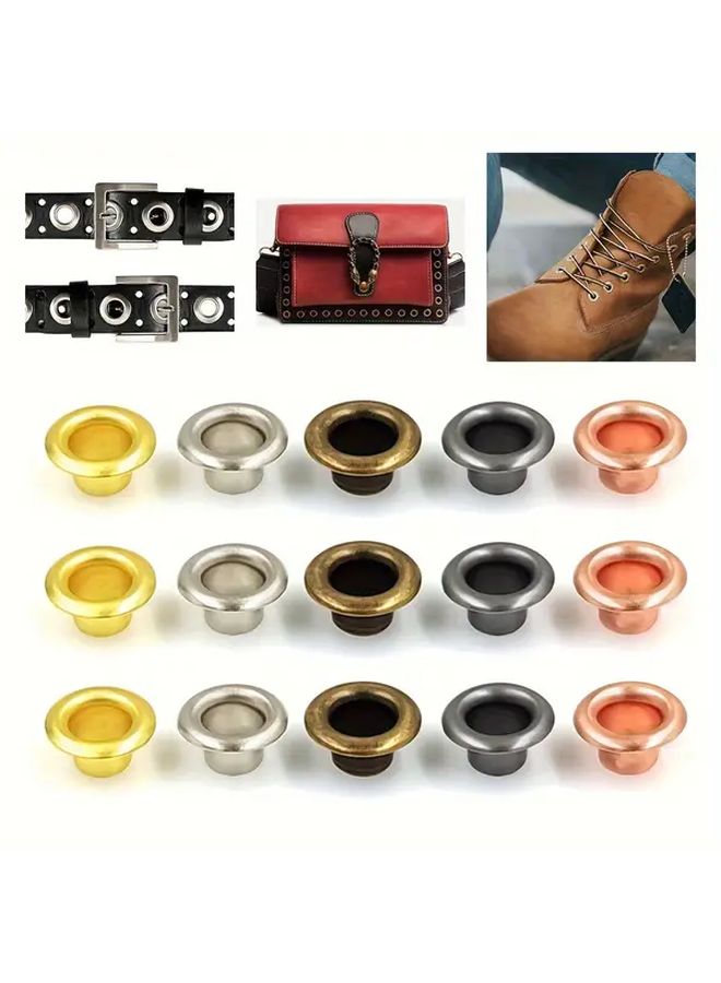 Copper Metal Eyelets 4mm Size 100 Pieces - Image 1