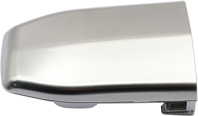 TKMD Front Door Handle Lock Cylinder Cover Fits for 2015-2018 Cadillac Escalade Silver 1 Pcs - Image 2