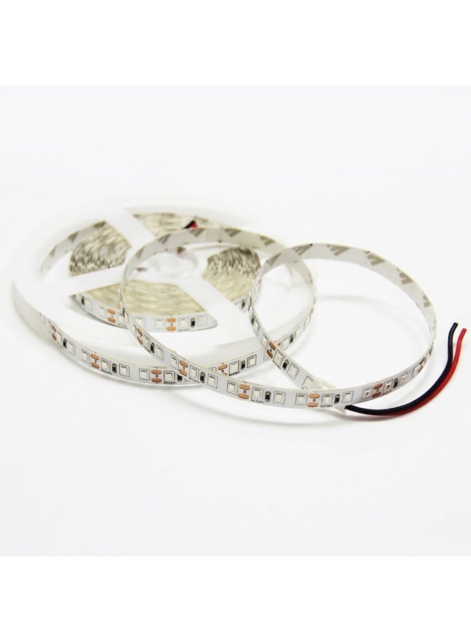 NOVEX Red LED Strip Light 5M 12V DC | 120 LEDs/M High Density 2835 SMD | Ultra Slim 5mm Flexible LED Tape | Indoor Decorative Lighting for Home, Gaming Room, Cabinets, Retail Displays & Signage - Image 4