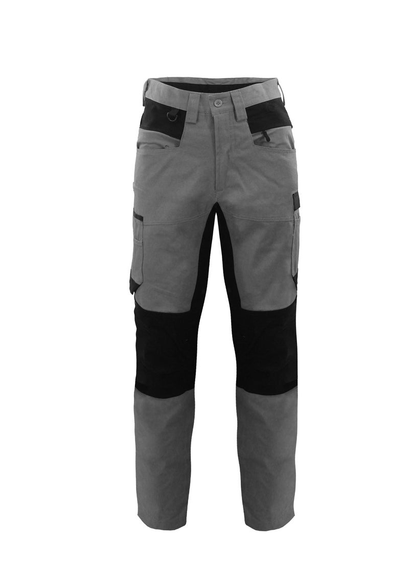 Zuolaya - Tactical Cargo Pants Men Outdoor Trousers Casual Multi Pocket Pants Gray - Image 1