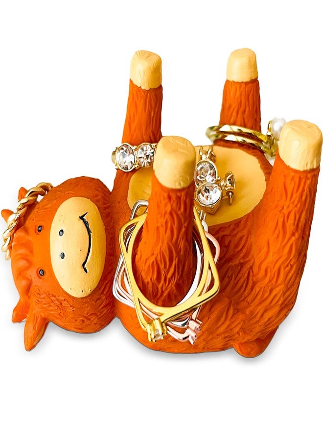 Sixdrop Highland Cow Ring Holder For Jewelry | Highland Cow Gifts for Women | Dish Tray Trinket Organizer - La Vaca Cow Idea | Earrings, Necklaces, Keys, Bracelets, Watches | Bison Lover Bull Ox - Image 1