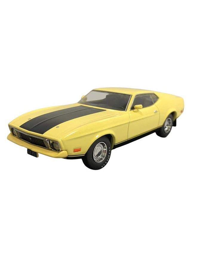 GreenLight 1973 Ford Mustang Mach 1 Yellow Eleanor Gone in Sixty Seconds" Movie (1974) 1/43 Diecast Model Car " - Image 2