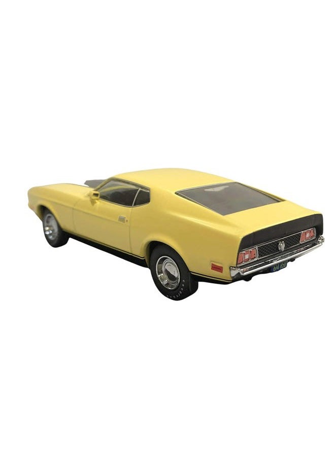 GreenLight 1973 Ford Mustang Mach 1 Yellow Eleanor Gone in Sixty Seconds" Movie (1974) 1/43 Diecast Model Car " - Image 5
