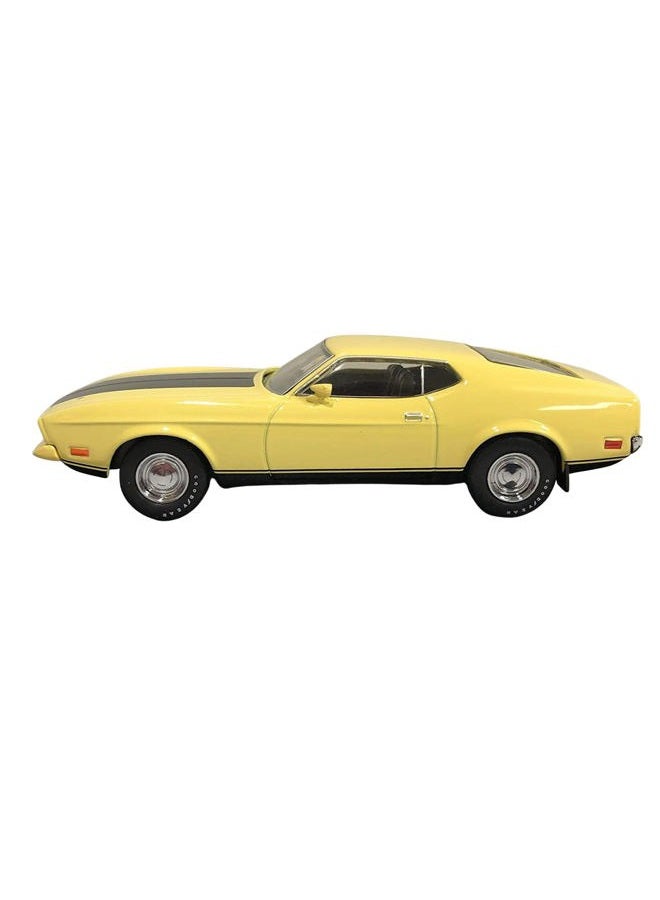 GreenLight 1973 Ford Mustang Mach 1 Yellow Eleanor Gone in Sixty Seconds" Movie (1974) 1/43 Diecast Model Car " - Image 3