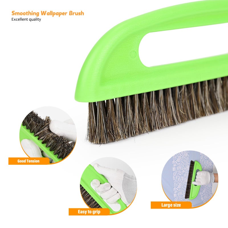 EHDIS Wallpaper Smoothing Tool Kit Wallpaper Smoothing Brush Large Wallpaper Squeegee for Applying Peel and Stick Wallpaper, Vinyl Backsplash Tile,Smoothing Wallcovering - Image 2