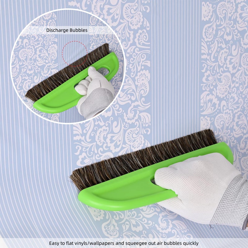 EHDIS Wallpaper Smoothing Tool Kit Wallpaper Smoothing Brush Large Wallpaper Squeegee for Applying Peel and Stick Wallpaper, Vinyl Backsplash Tile,Smoothing Wallcovering - Image 3