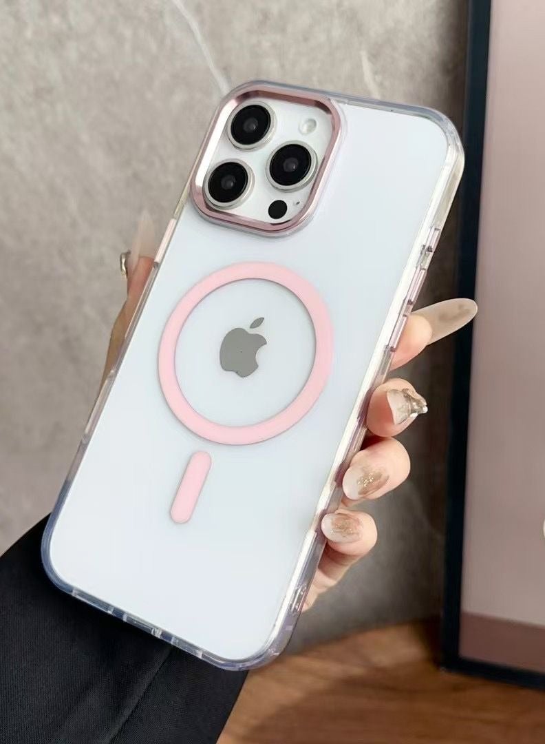 Back Cover for Apple 11 Pro Camera Lens pink Anti-drop Stylish Design