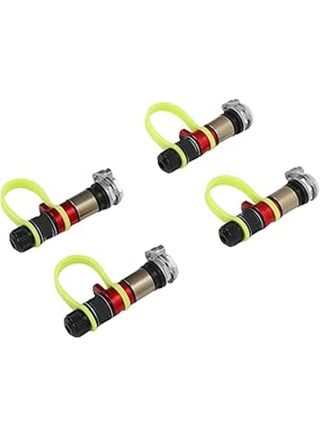 4Pcs Off Road Tire Deflator Valve Kit High Working Accuracy - Image 1