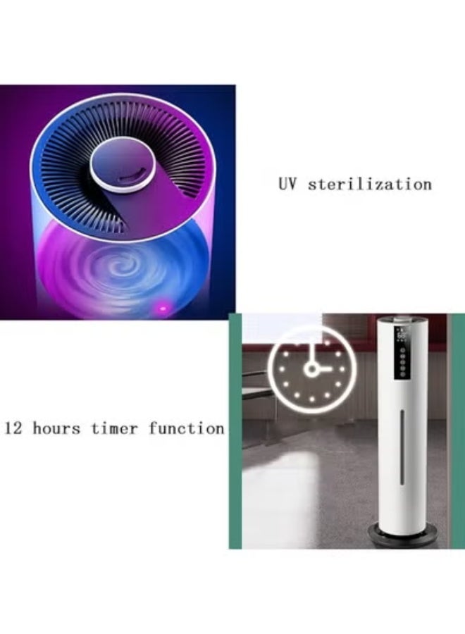 Kasa 8L Smart Air Humidifier with Cool Mist, 300mL/H Output, Remote Control, Top Fill Water Tank, LED Touch Display, Smart Humidity Control, UV Sterilization, Essential Oil Diffuser for Bedroom, Home & Office - Image 3