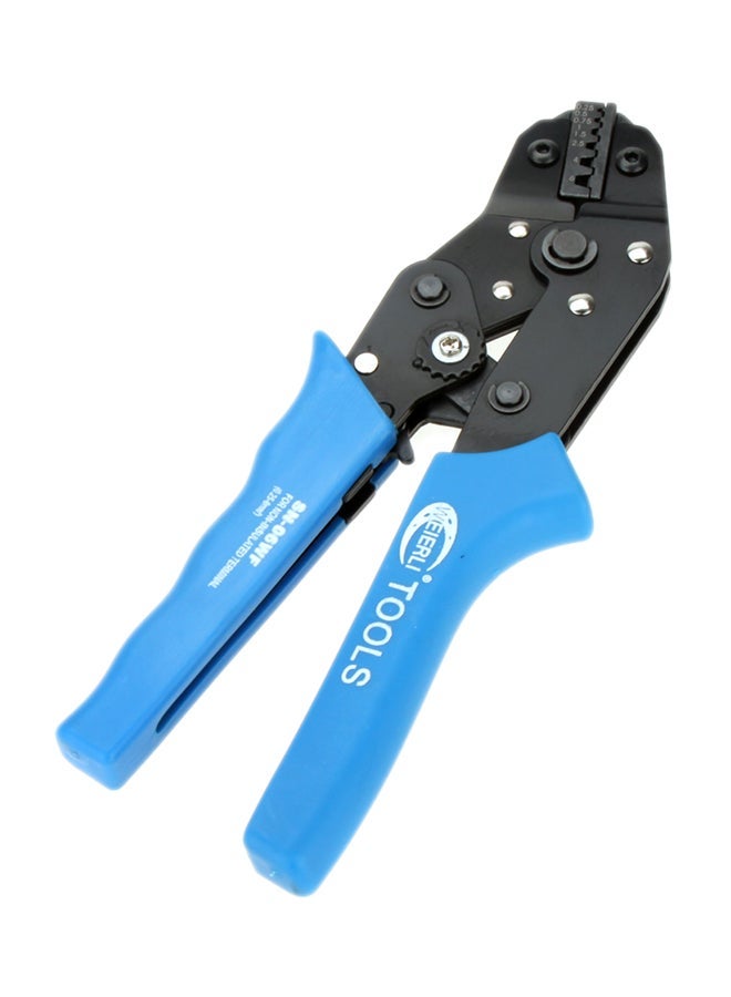 NIBEMINENT Mini Press Plier Crimping Tool Blue/Black 24.5x2x10cm