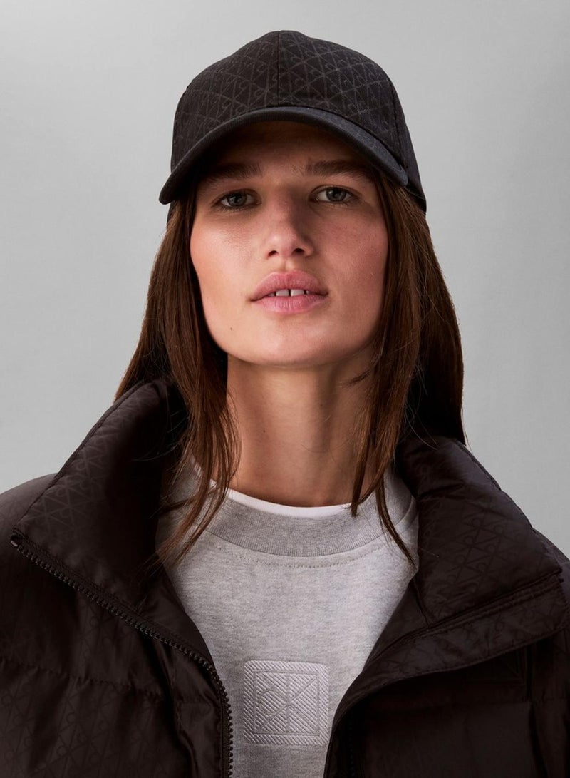 CALVIN KLEIN Cotton Twill Adjustable Emblem Logo Cap - Image 4