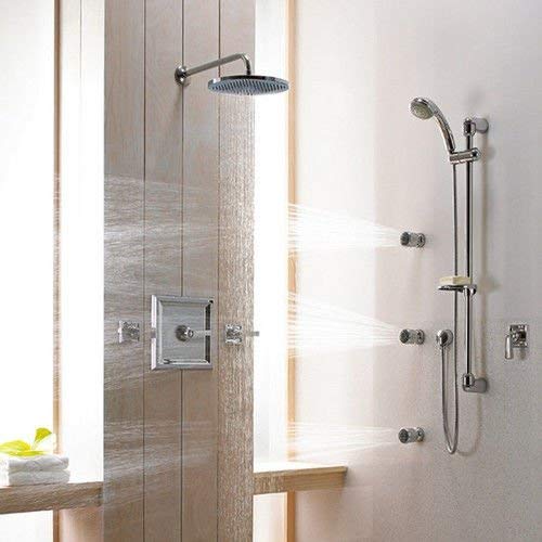 American Standard 1660683.295 Modern Rain Shower Head 10 inch 2.5 GPM, Brushed Nickel - Image 2