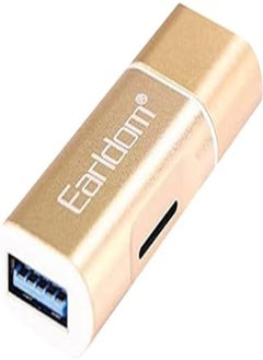 Generic Earldom ET-OT33 2 * 1 Lightning Adapter - Gold 